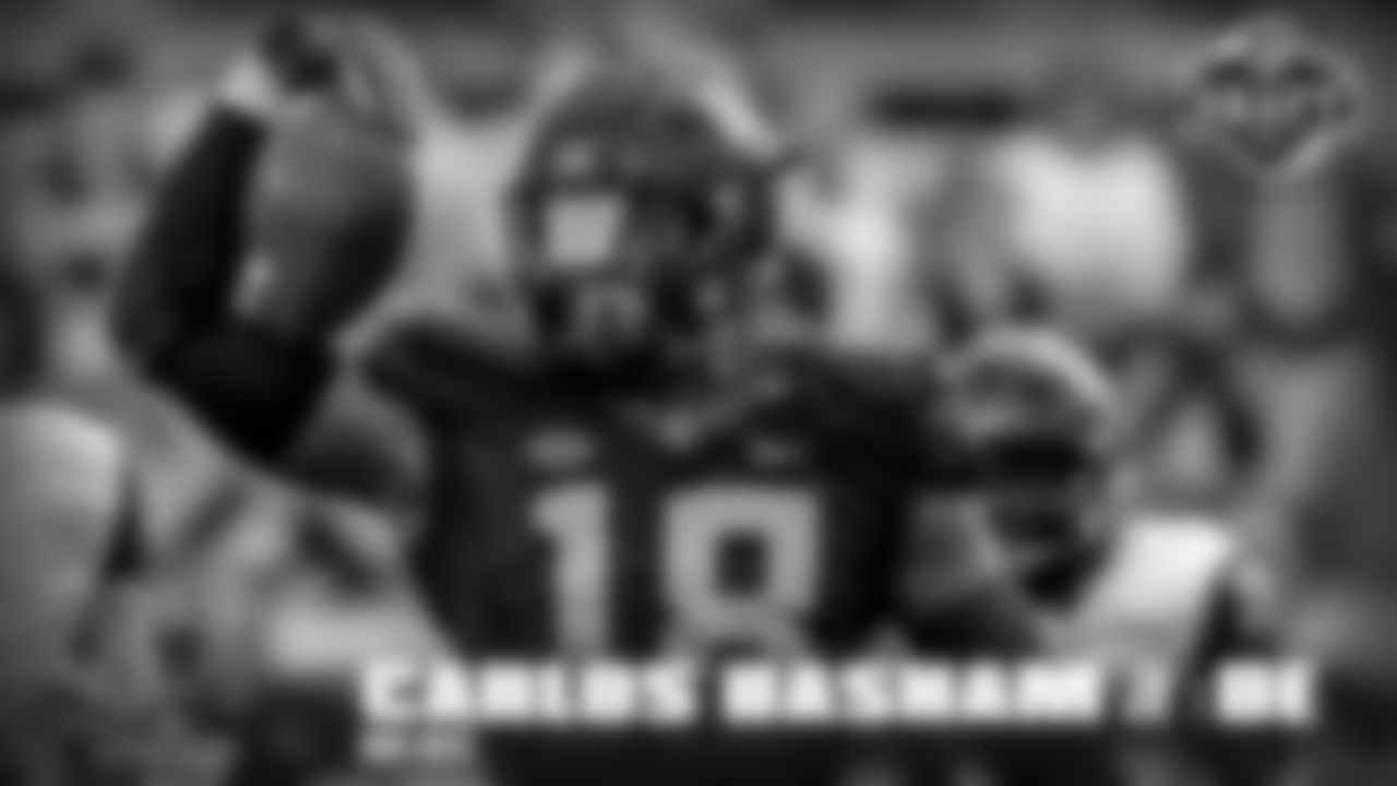 Carlos Basham, Jr., Wake Forest - Has all the tools to be a consistent pocket pusher. Should he refrain from taking plays off, he's an every-down 4-3 end. 23-straight games with TFL.