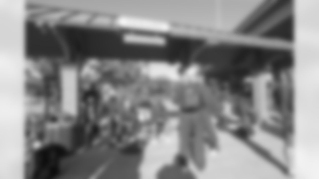 12 August 2015: Players and coaches
of the Dallas Cowboys during train ride to San Diego for first preseason game in California. Photo by James D. Smith/Dallas Cowboys