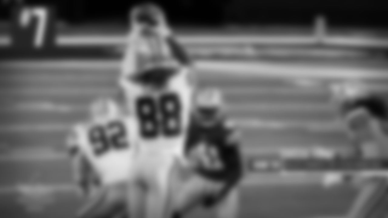 7. CeeDee Lamb onside kick return. Week 15 vs San FranciscoLamb made explosive plays all season. This one happened to be on special teams. He caught a high-bouncing onside kick, saw open field, and raced 47 yards for a touchdown to give the Cowboys a two-score lead with 35 seconds left.