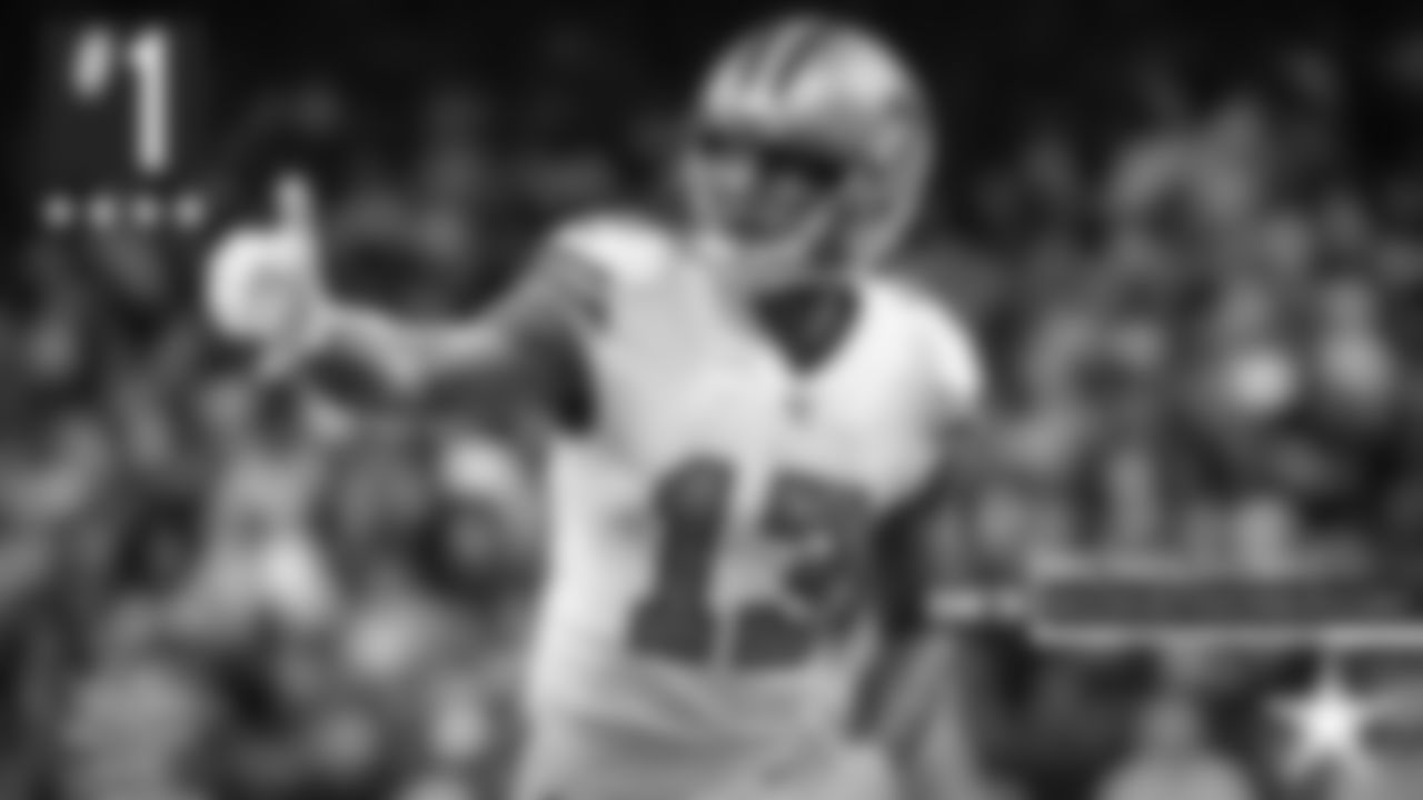 1 – Michael Thomas – Sure, he's benefitted from playing with future Hall of Famer Drew Brees. But it's also true that Brees has benefitted from having Thomas, a second-round pick (47th overall) who has been a reception-machine, recording three straight seasons of at least 90 catches, including a league-leading 125 last year. He already has over 50 this year, despite Brees' injury.