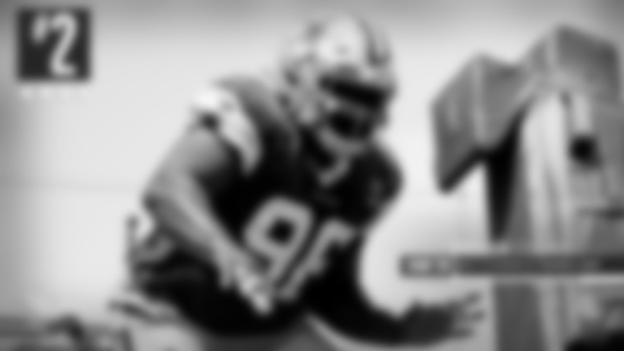 2. Maliek Collins: A close No. 2 here because Collins was just as dominant on his side of the ball as a certain left tackle. Even more impressive was how Collins was able to practice just about every day – only taking the scheduled veteran days off. But injuries have been an issue for him, especially this time of year. But he was healthy, and really good. Inside linemen had all kinds of problems keeping No. 96 out of the backfield. Earlier this week, Jerry Jones said to watch out for another contract that could get done that hasn't been talked about. Could Collins, who is an unrestricted free agent at the end of the season, be the guy?