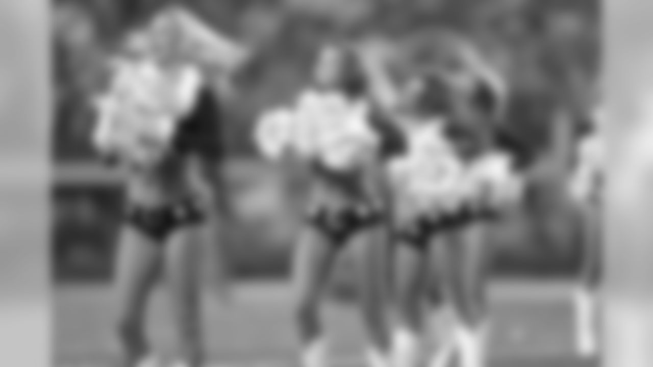 21 December 2014: Cheerleaders Christmas halftime show
of the Dallas Cowboys during the Cowboys 42-7 win over the Indianapolis Colts at AT&T Stadium in Arlington, Texas. Photo by James D. Smith/Dallas Cowboys
