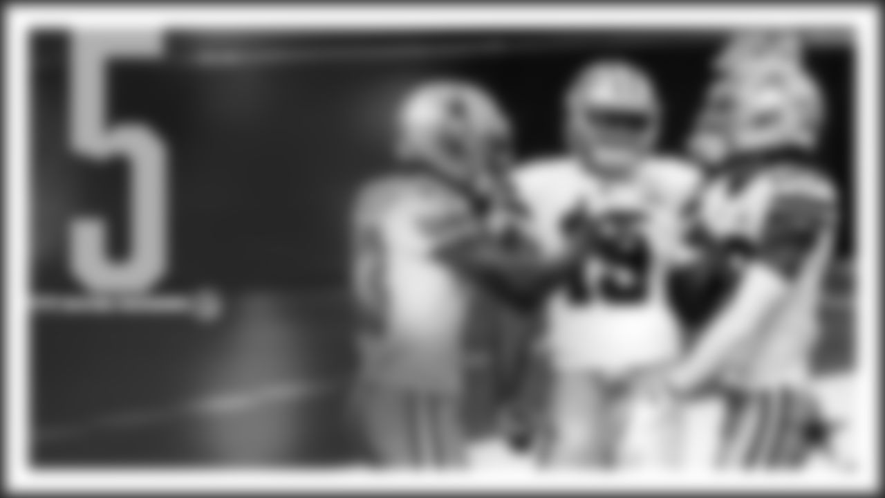 Receiving Touchdowns: Amari Cooper, Michael Gallup, and CeeDee Lamb (5)
While Dak Prescott's season-ending ankle injury hampered what was supposed to be a dominant Cowboys' passing attack, the Cowboys three standout receivers showed their potential to all be equally dangerous by catching five touchdowns a piece in the 2020 season.