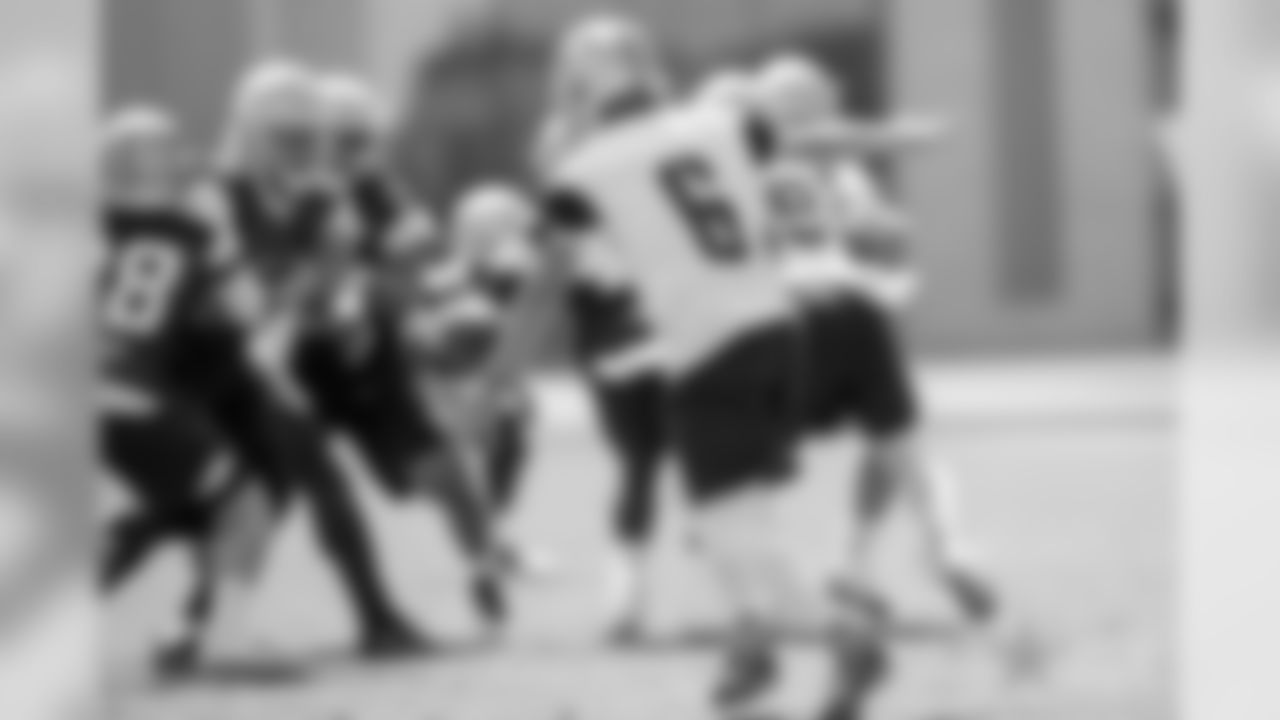 31 May 2018: Chris Jones (6)
of the Dallas Cowboys during OTA day 6 practice at Ford Center at The Star in Frisco, Texas. Photo by James D. Smith/Dallas Cowboys