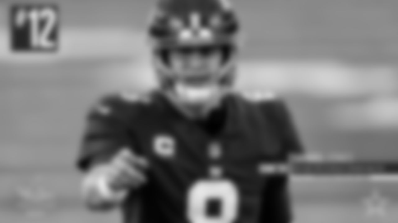 12. Daniel Jones
The young former first-round draft pick is only 1-for-4 in trying to get wins against the Cowboys, but he's shown enough flashes to prove that he's a talented playmaker. With former Cowboys head coach Jason Garrett as his offensive coordinator, one-upping Dallas is surely on his list of things to prove as he takes a step forward in the NFL.