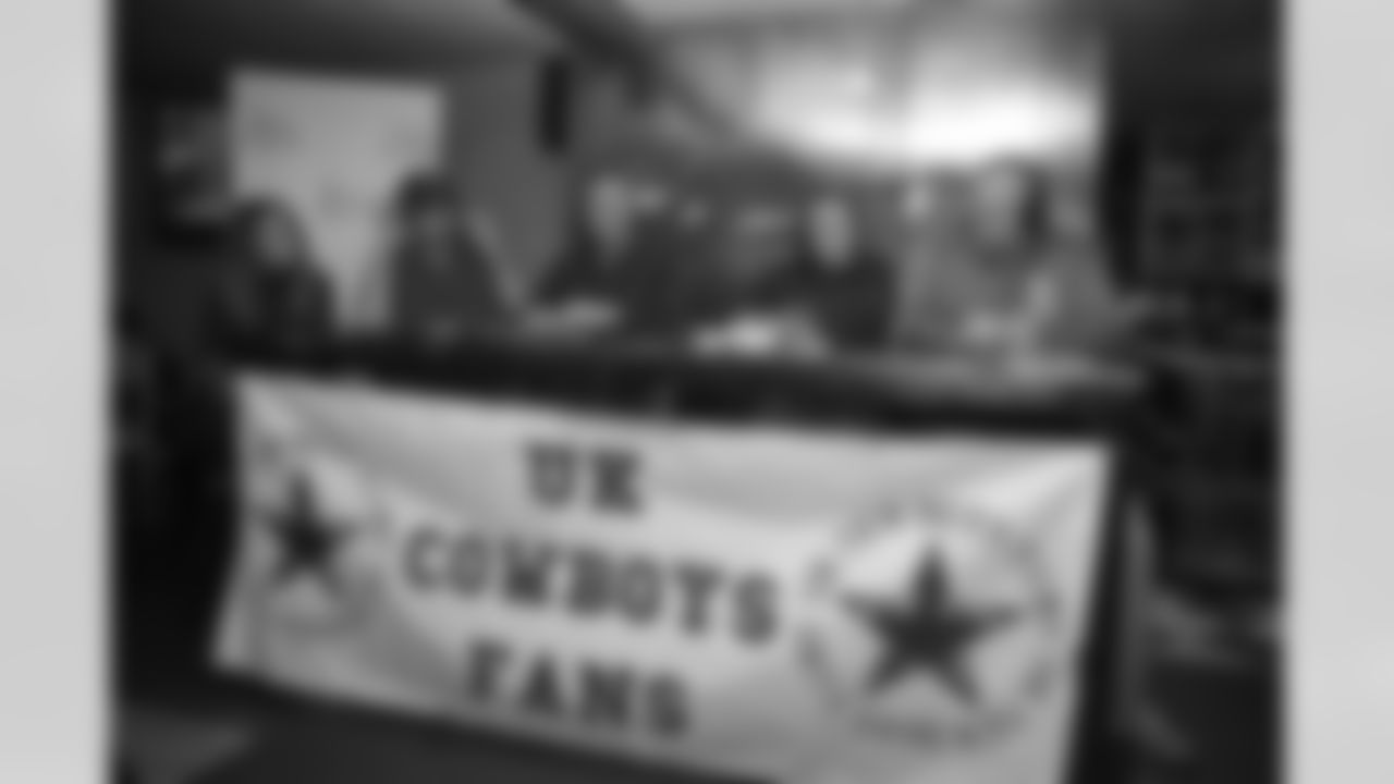 06 November 2014: Internet shows at the Sports Bar & Grill Marylebone, London, England. The Cowboys will play the Jacksonville Jaguars at London's Wembley Stadium on Sunday, November 9. Photo by James D. Smith/Dallas Cowboys