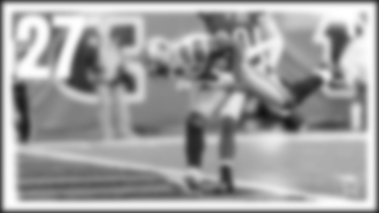 The Play: Tony Romo's fourth-quarter, 27-yard touchdown pass to Dez Bryant — and the Cowboys' eventual 20-19 victory over the Bengals on Dec. 9, 2012 — was insignificant compared to the horrific tragedy the team experienced the day before. Jerry Brown Jr., a cornerback on the practice squad, was killed in a car accident hours before the team's road trip to Cincinnati. The Cowboys dedicated their win over the Bengals to Brown. Watch Now.