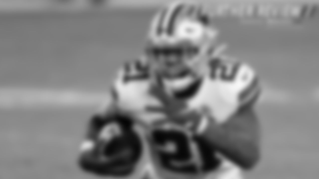Milestone: While this hasn't been his best season of his career by far – arguably this worst – Ezekiel Elliott is closing on the 6,000-yard rushing mark here halfway into his fifth season. Also, Zeke has a shot to move past Don Perkins (6,217) for third place in franchise history in rushing yards. With just 241 rushing yards, Zeke move into third, trailing only Emmitt Smith (17,162) and Tony Dorsett (12,036).