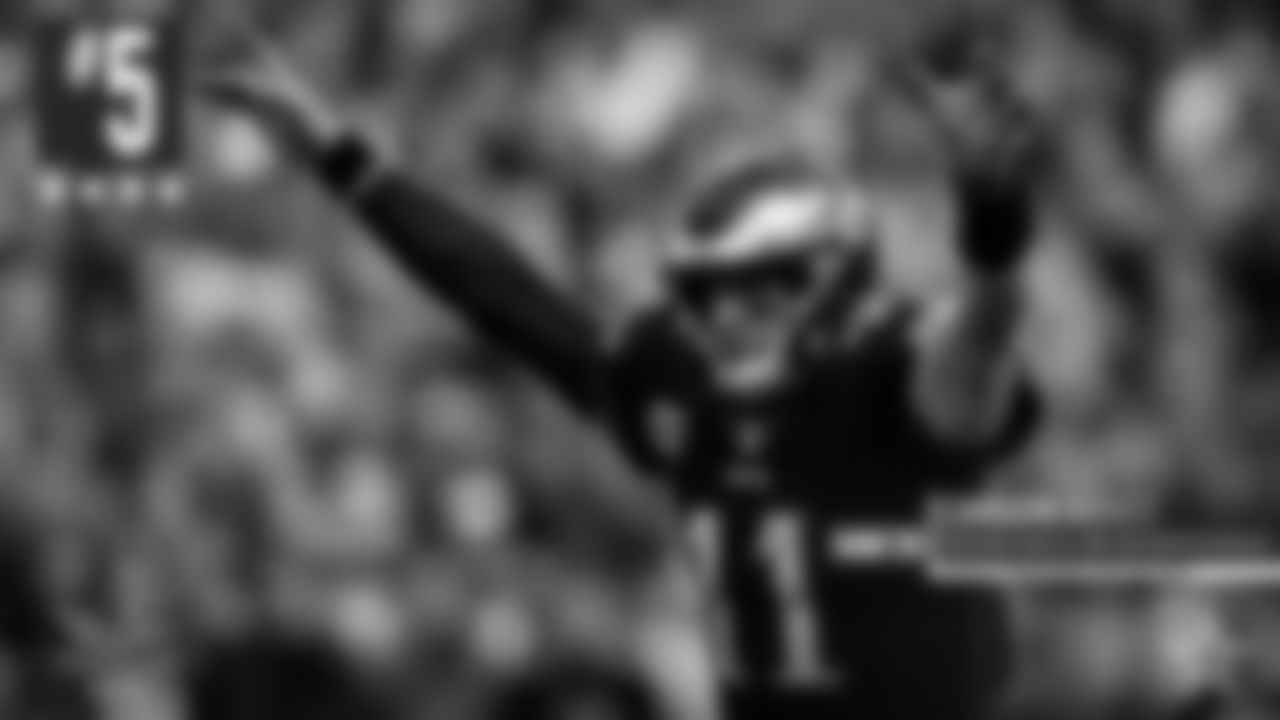Carson Wentz: Wentz would almost certainly be higher on this list if not for injury problems. His career numbers are startlingly similar to Dak Prescott's, and he played at an MVP level prior to being hurt in 2017. Again, injury problems. He has missed nine regular season games, and he has appeared in just one of the Eagles' six playoff games in the last three seasons. That raises justifiable concerns about his durability.
