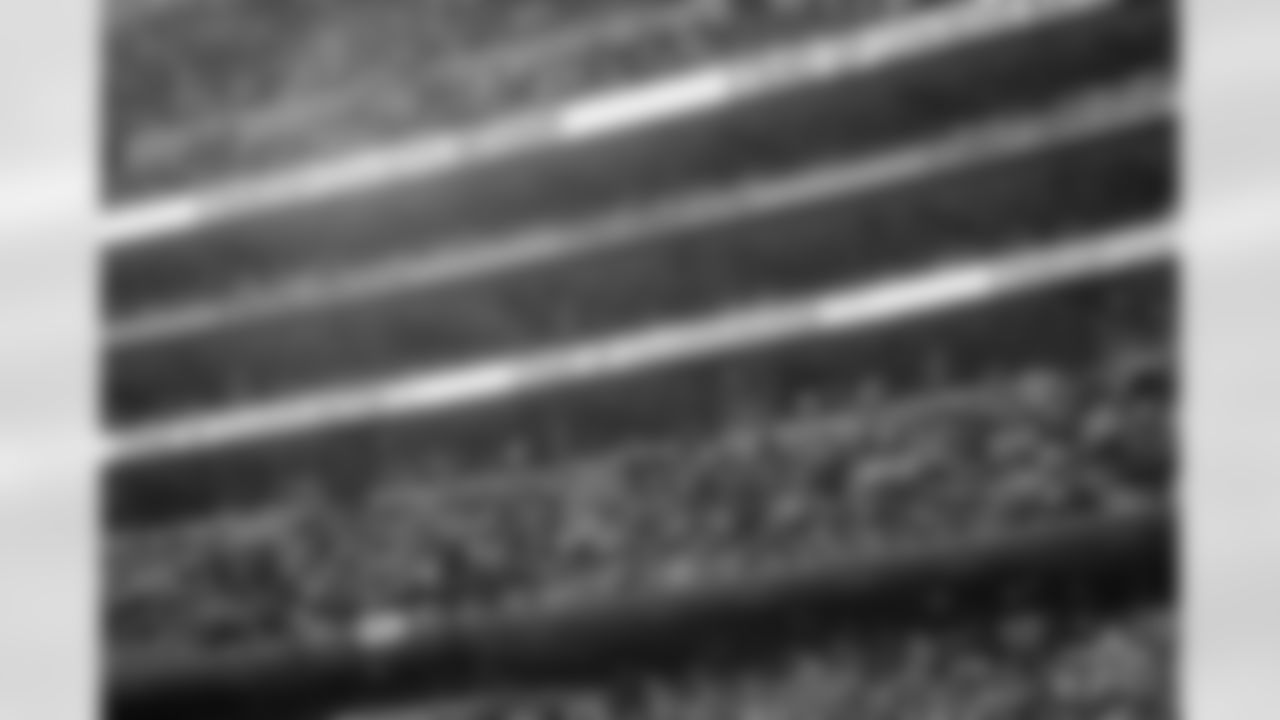 16 January 2022: Views
of the Dallas Cowboys in the first quarter of their NFL wild-card playoff game against the San Francisco 49ers at AT&T Stadium in Arlington, Texas. Photo by James D. Smith/Dallas Cowboys