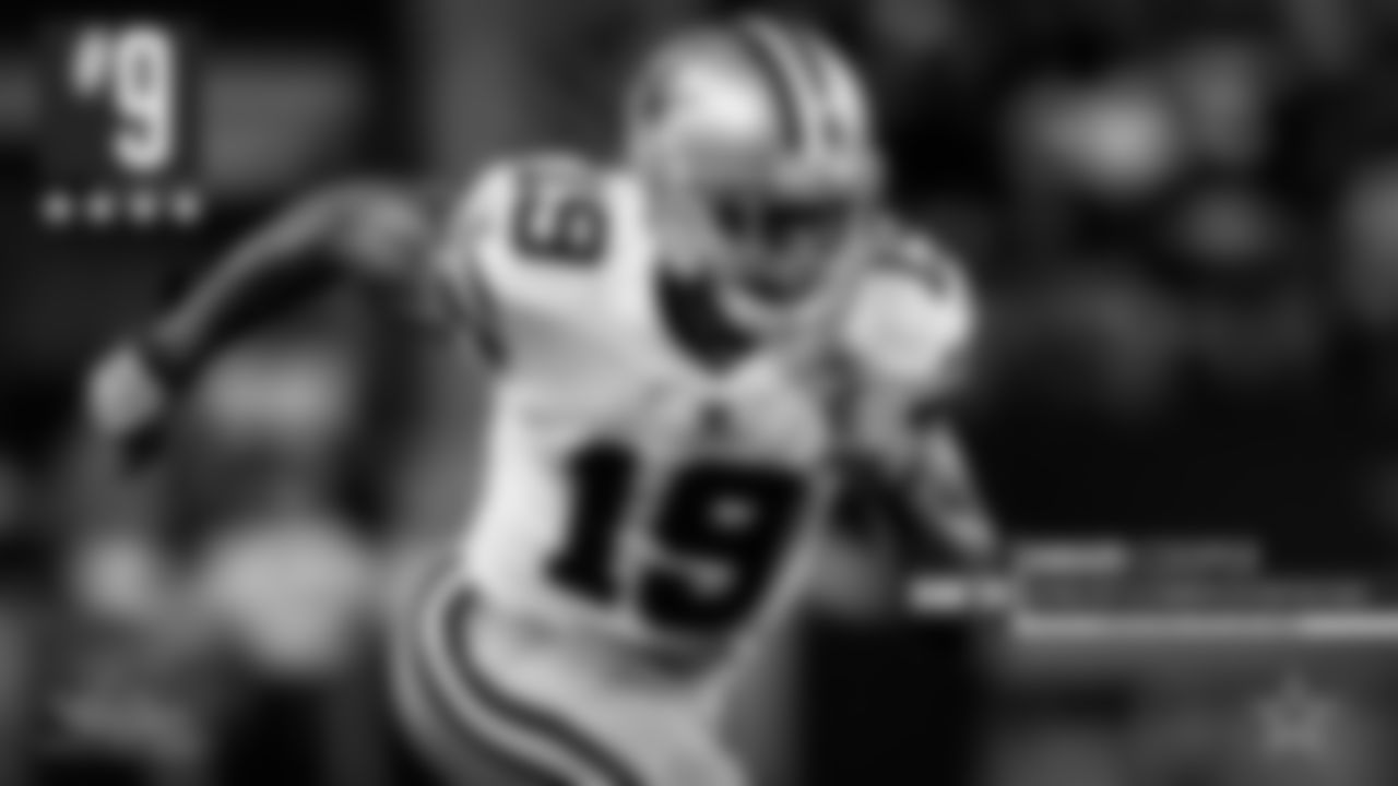 9. Amari Cooper – His numbers are down from last year, but his value might be even higher. Just by watching Cooper in the last few games, it's very clear that he's not 100 percent. He's battled through a rib injury, a hamstring injury and a few other minor setbacks as well. Yet, Cooper finds a way to make clutch catches to help his team. He did it in overtime against the Patriots and also had a clutch reception on the final drive to beat the Chargers. Fantasy owners might want more than his 62.1 yards per game, but if he can get healthy in the bye week, Cooper might be ready to take off for yet another big run at the end of the season.