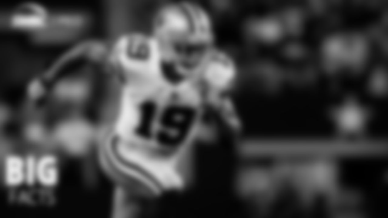 Cooper is the best at home - Through the first three games, Cooper is second on the team in receiving yards (189) and sitting on top of the stat sheet in receptions (19), despite playing through a rib injury. Cooper has made a point to play through pain on multiple occasions, a decision that has helped him tally a remarkable receiving yardage total at home since 2018. His 2,229 yards at home are the most of any receiver over the last four seasons.