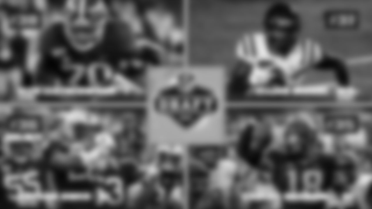 38. Alex Leatherwood: At the Senior Bowl was how Matt Rhule loved his "anticipating the cadence" Jacobs Blocking Trophy (Top SEC blocker); Outland Trophy. All-Amer.
37. Elijah Moore: Next product out of a program known for producing NFL caliber WR. Vast route tree and athleticism that will translate. Shined 1yr as feature.
36. Jayson Oweh: Shined in 2019 during part-time work behind Yetur Gross-Matos (5 sacks and 23 hurries). Coundn't get off the ground despite physical skills.
35. Carlos Basham Jr.: Has all the tools to be a consistent pocket pusher. Should he refrain from taking plays off, he's an every-down 4-3 end. 23-str gms with TFL.