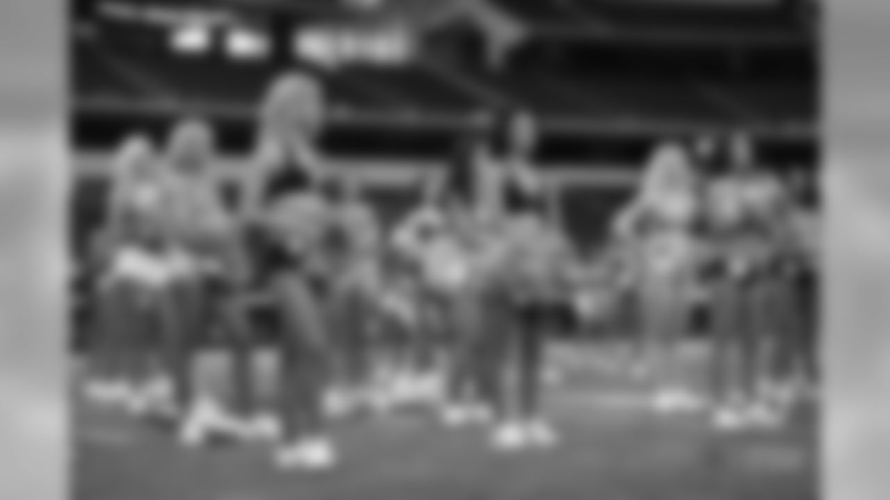 Dallas Cowboys Cheerleaders tryouts at AT&T Stadium in Arlington, Texas on May 6, 2018.