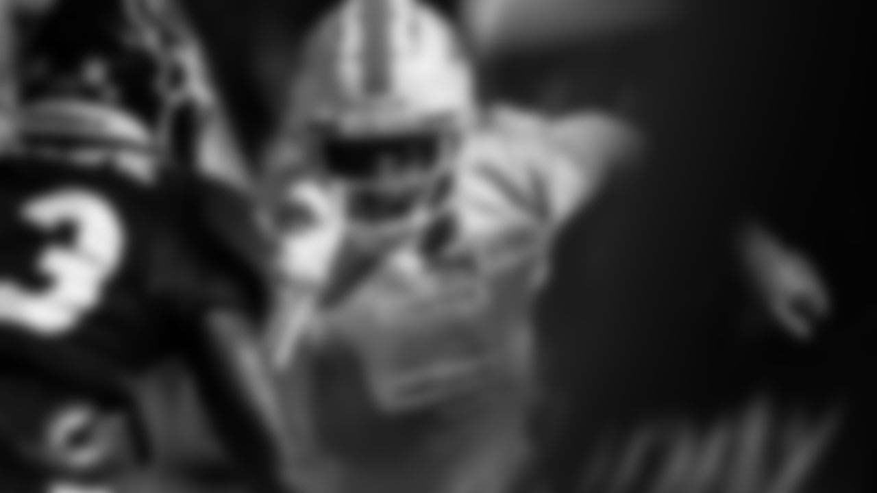 ÅÝܽÊÓÆµ Dolphins cornerback Noah Igbinoghene (9) in action during the NFL team's training camp, Wednesday, Aug. 16, 2023 in Houston, Texas. (Peter McMahon/ÅÝܽÊÓÆµ Dolphins)