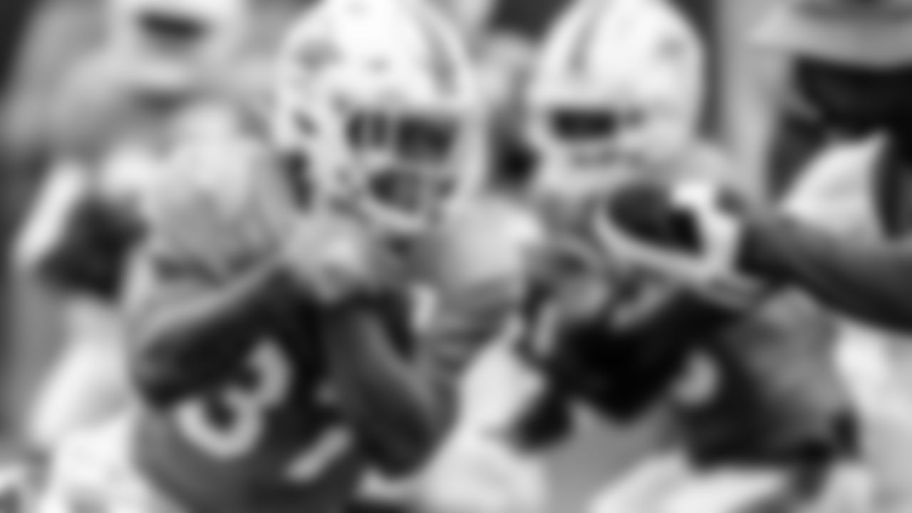 Miami Dolphins runningback Myles Gaskin (37) during training camp joint practice with the Tampa Bay Buccaneers on Thursday, Aug. 11th, 2022 in Tampa, Fla. (Peter McMahon/Miami Dolphins via AP)