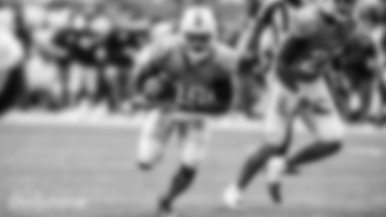 Photo: Jakeem Grant running against the Buffalo Bills in 2019