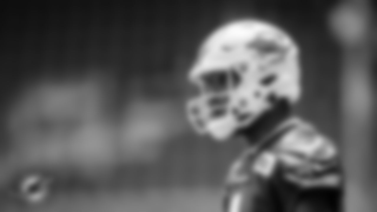 Miami Dolphins quarterback Tua Tagovailoa (1) during an OTA Thursday, May 26th, 2022 in Miami Gardens, Fla. (Peter McMahon/Miami Dolphins via AP)