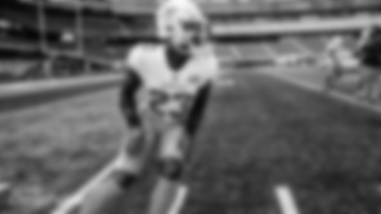 Cornerback Noah Igbinoghene (23) during an NFL Football game against the New England Patriots at Gillette Stadium in Foxborough, Massachusetts on Sunday, September 13th, 2020 (Peter McMahon/Miami Dolphins)
