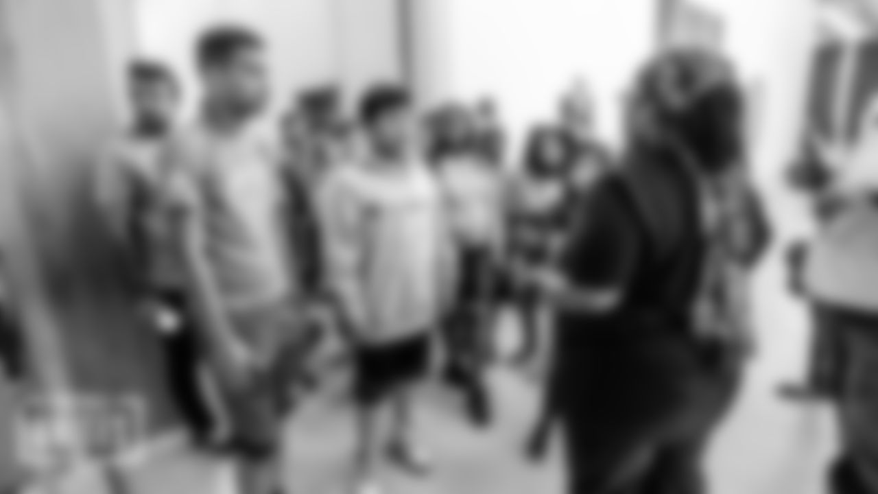 The Football United Captains Program visit The PAMM Perez Art Museum at Biscayne Blvd ÅÝܽÊÓÆµ, Florida on November 11, 2019. (Jose A Pineiro/M