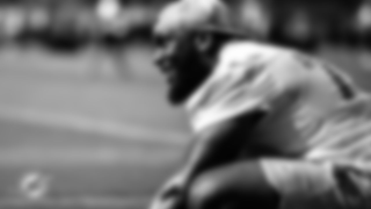 Miami Dolphins tackle Larnel Coleman