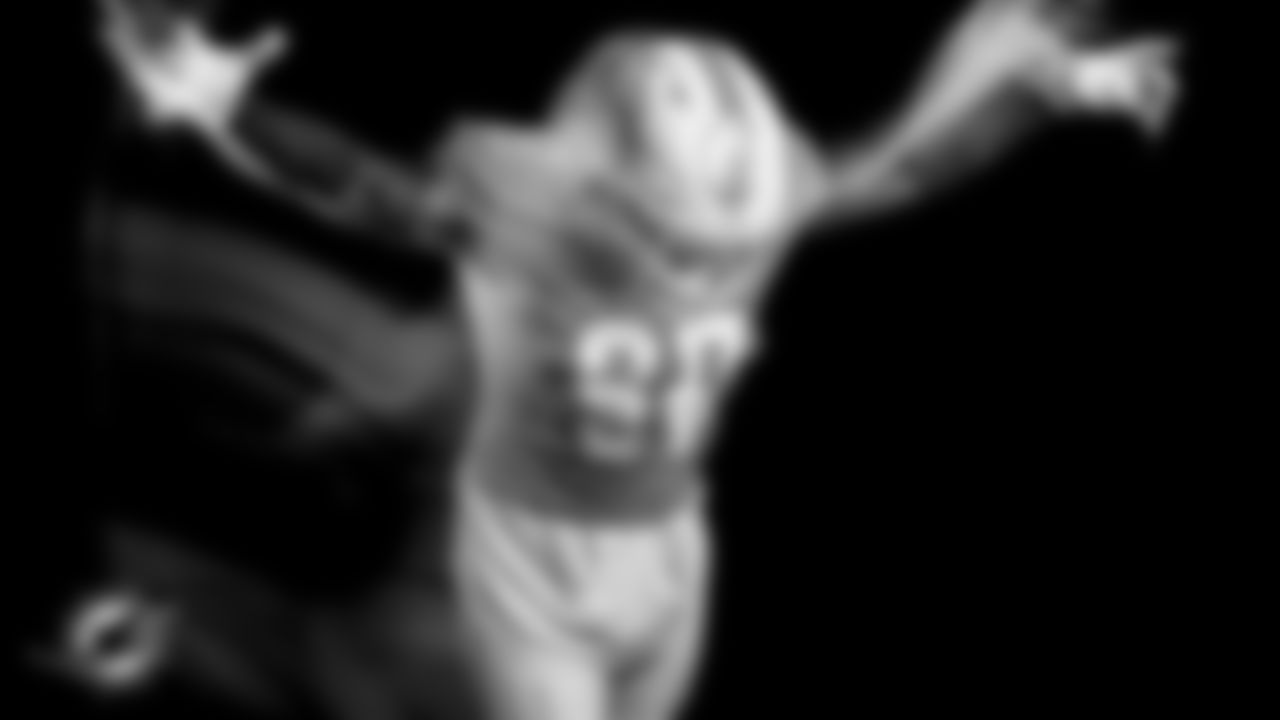 ÅÝܽÊÓÆµ Dolphins defensive tackle Jaylen Twyman (97) poses during media day on Monday, June 5, 2023 in ÅÝܽÊÓÆµ Gardens, Fla. (Peter McMahon/ÅÝܽÊÓÆµ Dolphins)