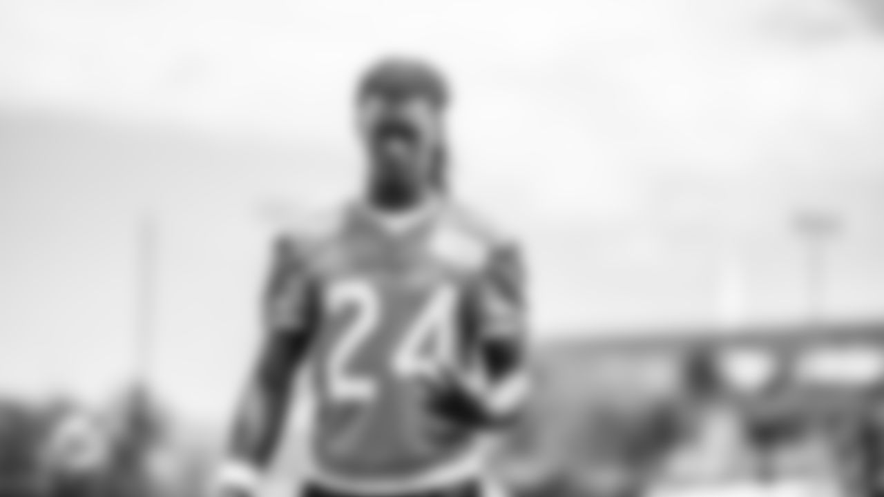 Miami Dolphins cornerback Cam Smith (24) during OTA's at the Baptist Health Training complex on Monday, May 22nd, 2023 in Miami Gardens, Fla. (Brennan Asplen/Miami Dolphins)