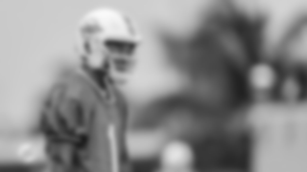 Miami Dolphins quarterback Tua Tagovailoa (1) during mandatory minicamp at the Baptist Health Training complex on Tuesday, June 6th, 2023 in Miami Gardens, Fla. (Brennan Asplen/Miami Dolphins)