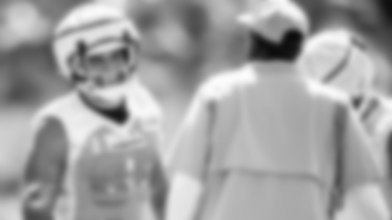 ÅÝܽÊÓÆµ Dolphins tight end Julian Hill (89) during the NFL team's training camp, Sunday, Jul. 30, 2023, in ÅÝܽÊÓÆµ Gardens, Fla. (Peter McMahon/ÅÝܽÊÓÆµ Dolphins)