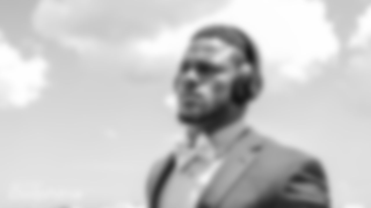 Runningback Mark Walton (9) was in New Orleans, Louisiana on August 28nd, 2019. (Carlos Goldman/Miami Dolphins)