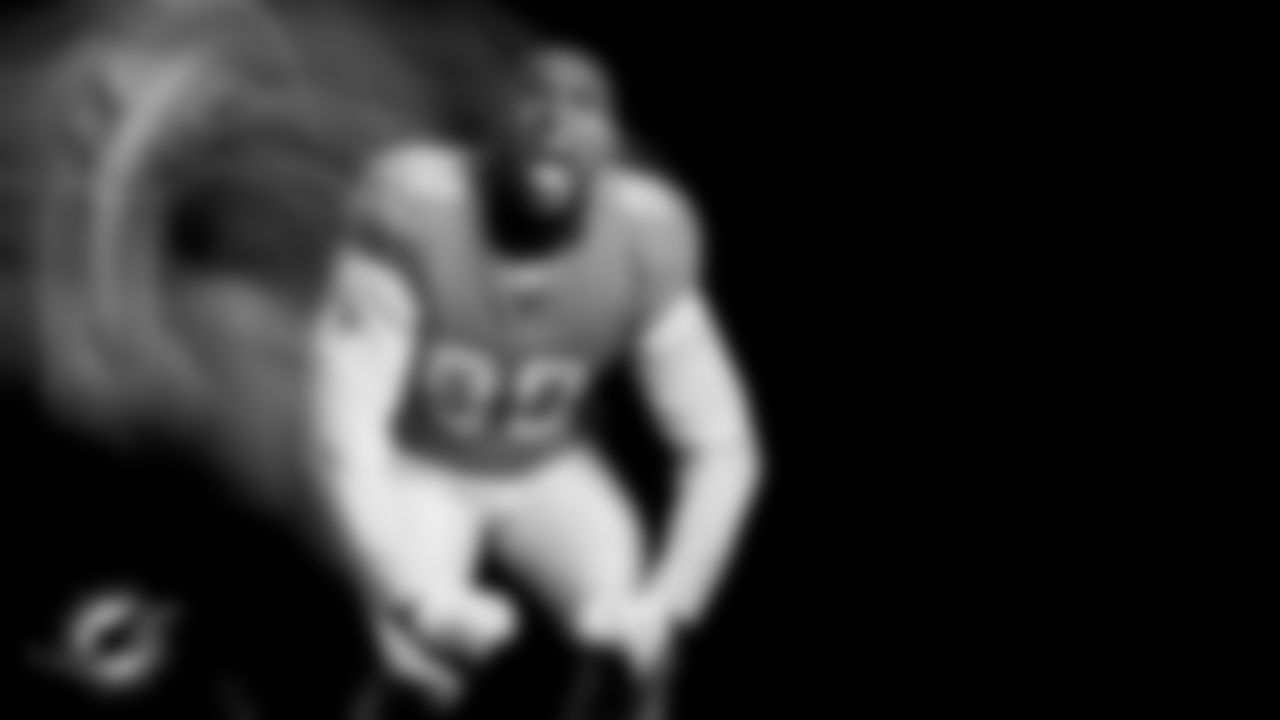 ÅÝܽÊÓÆµ Dolphins defensive tackle Raekwon Davis (98) poses during media day on Monday, June 5, 2023 in ÅÝܽÊÓÆµ Gardens, Fla. (Peter McMahon/ÅÝܽÊÓÆµ Dolphins)
