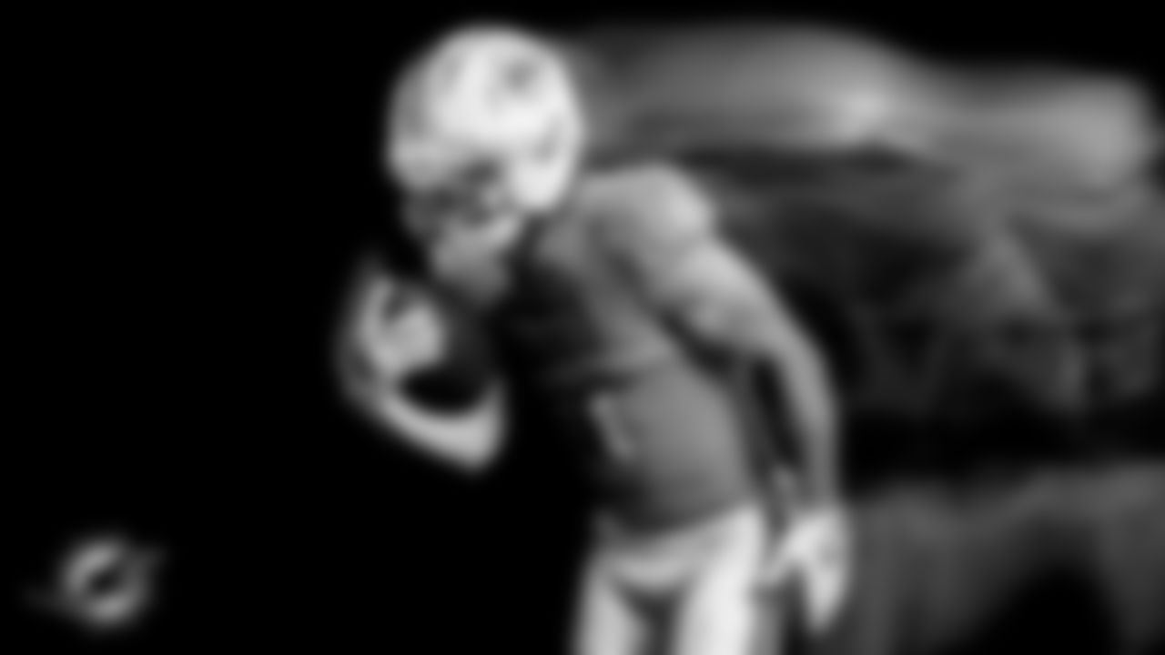 ÅÝܽÊÓÆµ Dolphins wide receiver Braxton Berrios (0) poses during media day on Monday, June 5, 2023 in ÅÝܽÊÓÆµ Gardens, Fla. (Peter McMahon/ÅÝܽÊÓÆµ Dolphins)
