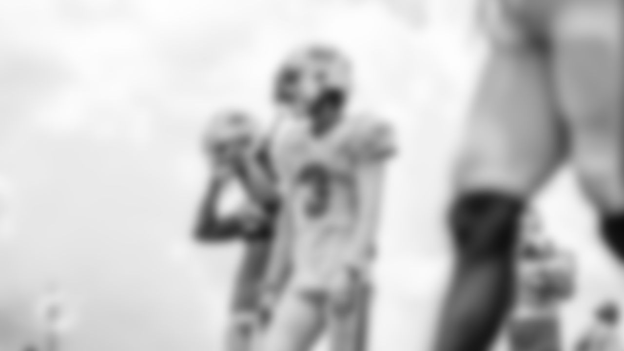 ÅÝܽÊÓÆµ Dolphins wide receiver Robbie Chosen (3) during the NFL team's training camp, Tuesday, Aug. 1, 2023, in ÅÝܽÊÓÆµ Gardens, Fla. (Brennan Asplen/ÅÝܽÊÓÆµ Dolphins)