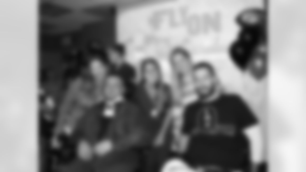 Patients, nurses and staff members all took part as the Eagles look to Fly On in the playoffs