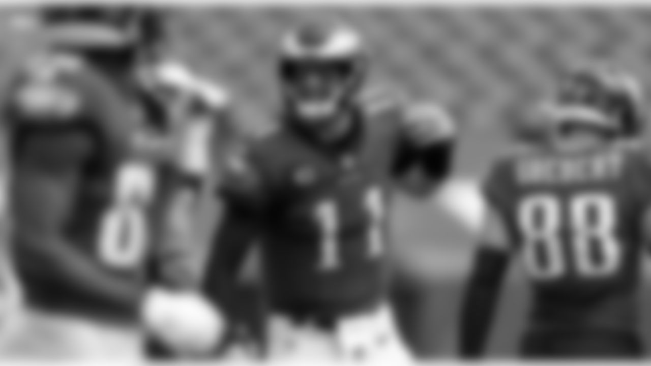 QB Carson Wentz
Philadelphia Eagles vs. Cincinnati Bengals at Lincoln Financial Field on September 27, 2020