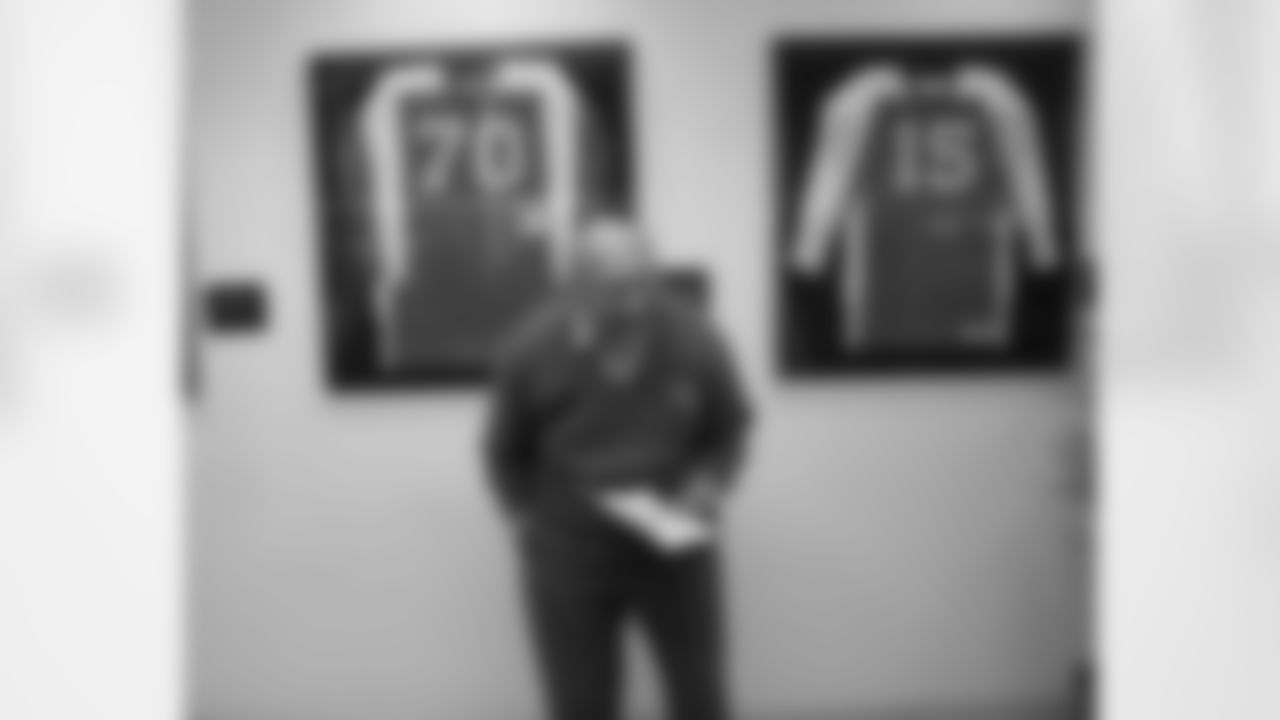 Former Eagles great Al Wistert is one of seven Eagles to have had their jersey number (#70) retired