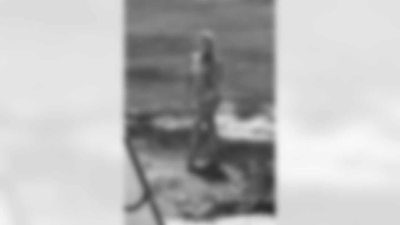 Cheryl modeling on the water's edge