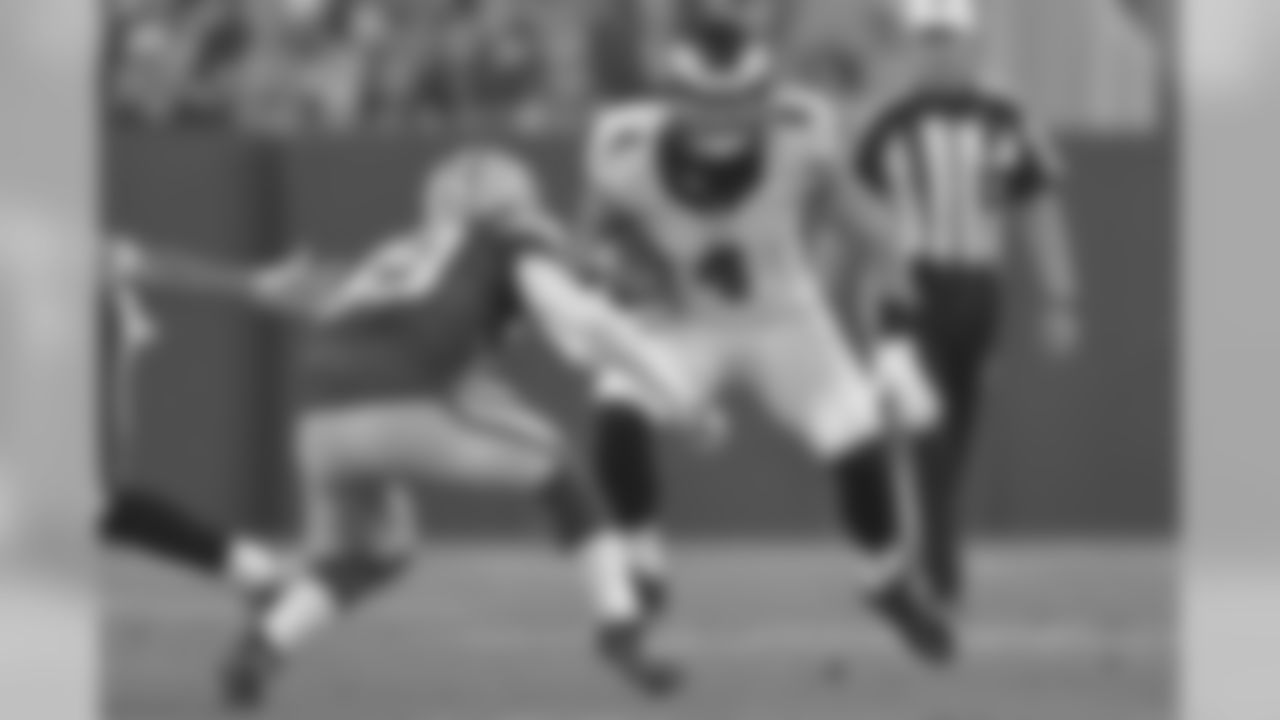 G.J. Kinne runs the ball