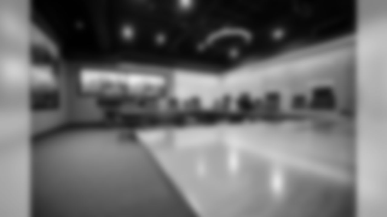 The center rows will seat Doug Pederson, Howie Roseman, Joe Douglas, Andy Weidl, and the football player personnel staff.