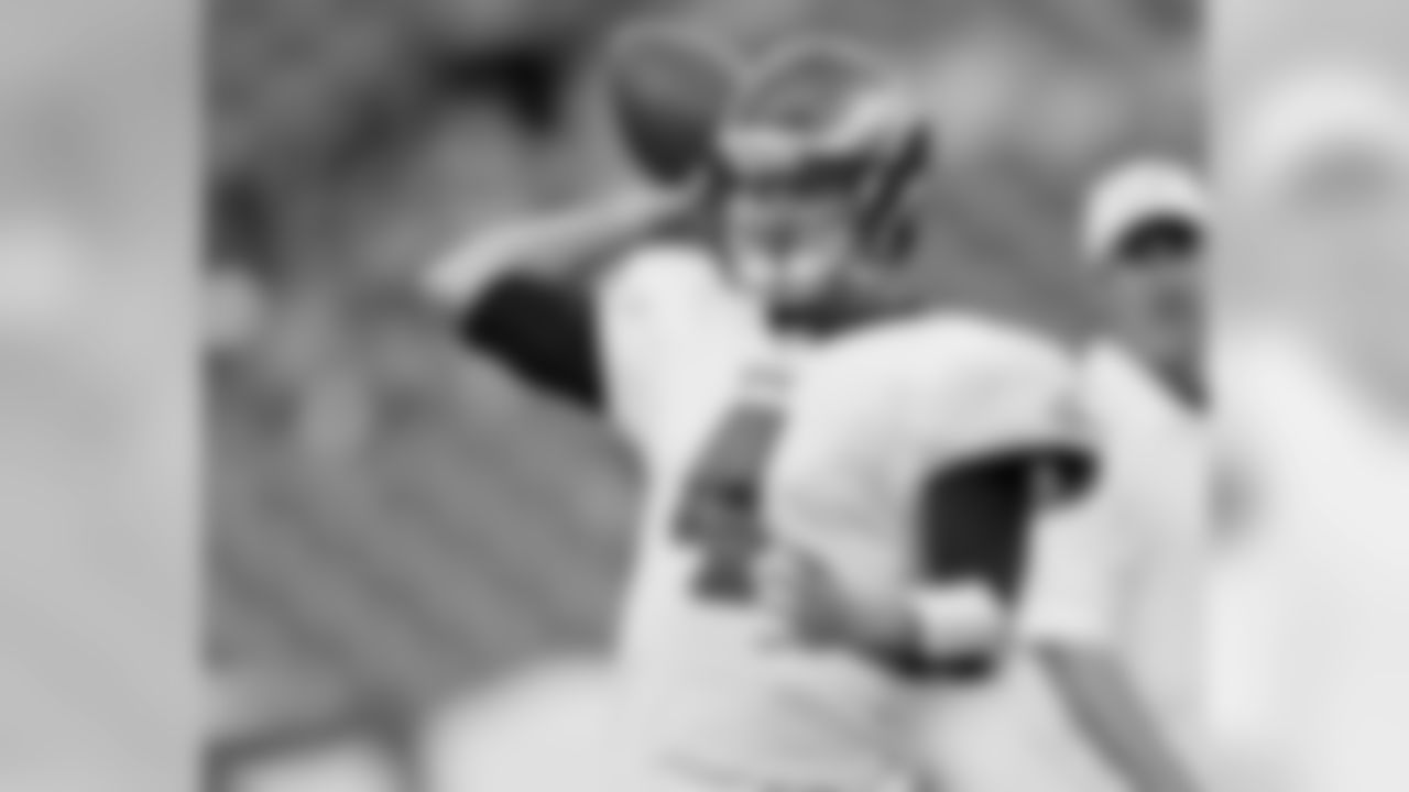 QB Kevin Kolb before taking the game against the Jaguars