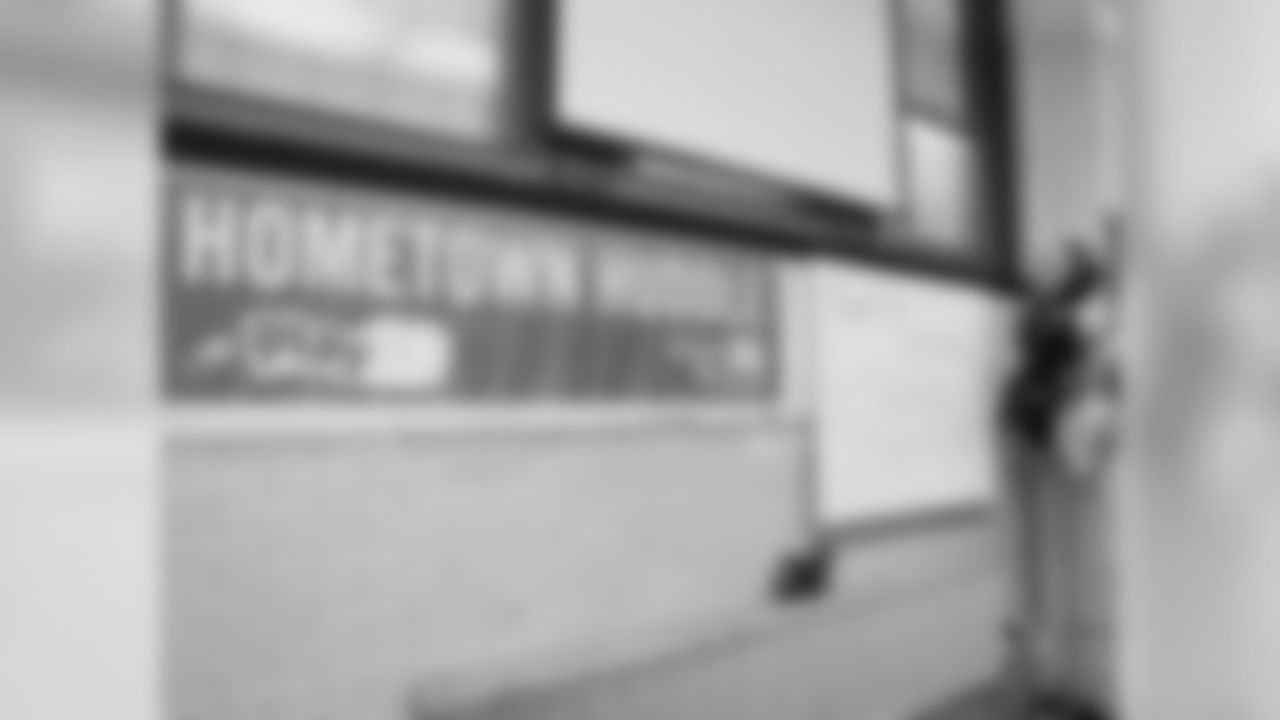 Today's Community Monday event was a part of the 15th annual NFL/United Way Hometown Huddle collaborative event