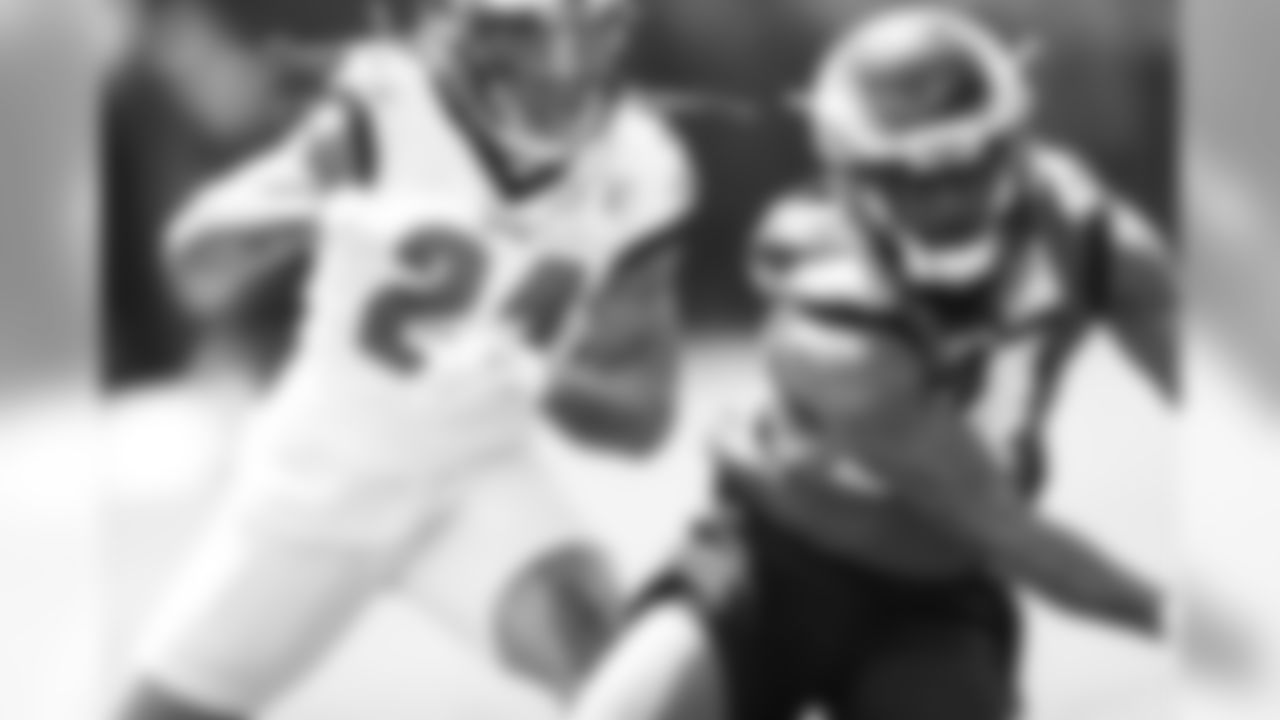 CB Ronald Darby (left) and WR Mike Wallace.