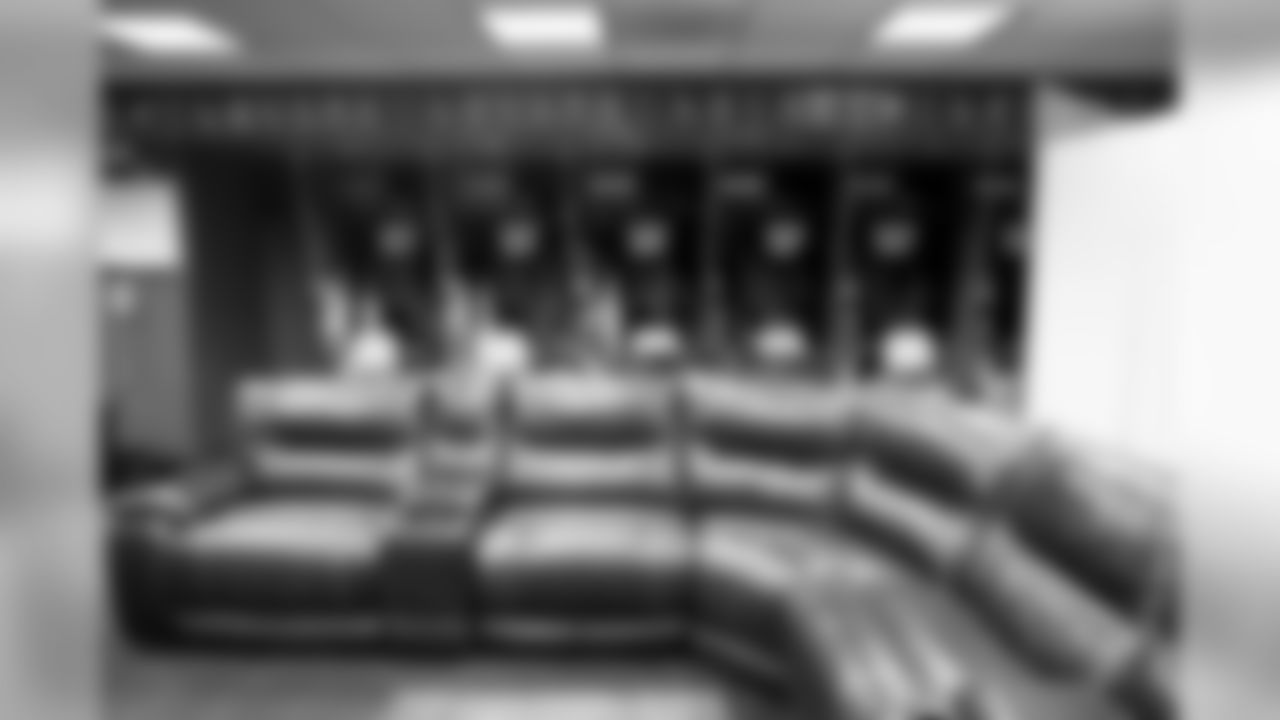 Angel Stadium of Anaheim locker room