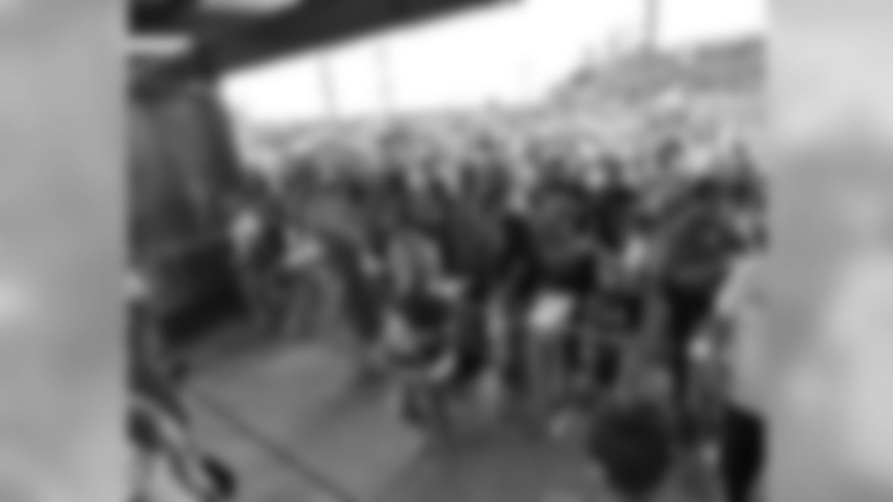 Fans entering the stadium for Flight Night!