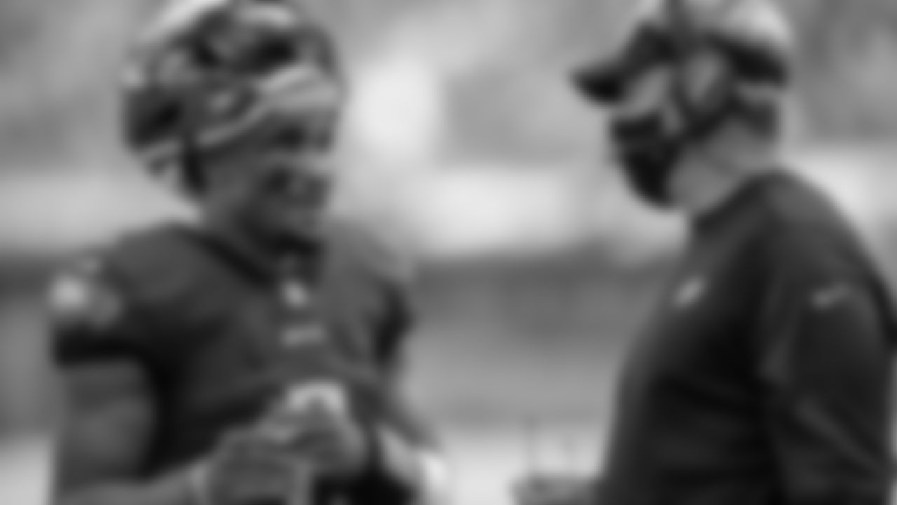 QB Jalen Hurts and Head Coach Doug Pederson
Philadelphia Eagles vs. Baltimore Ravens at Lincoln Financial Field on October 18, 2020