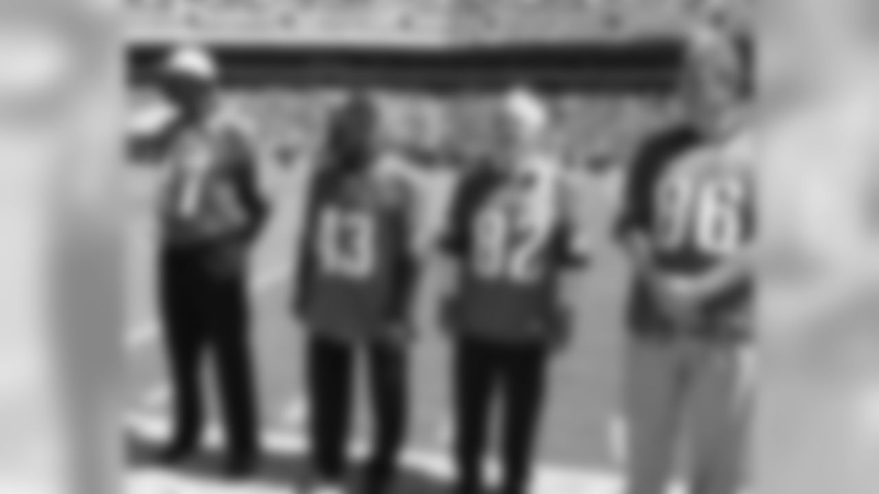 Former teammates and alumni, including Al Davis (43)
