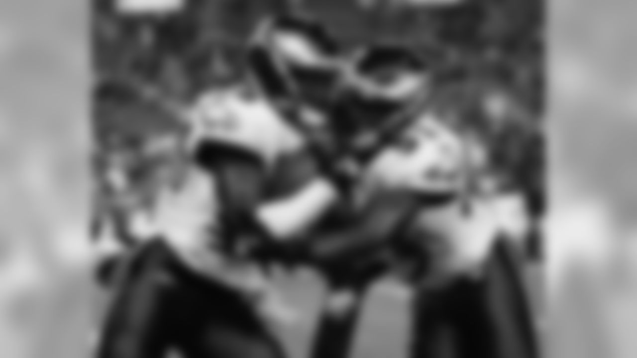 LB Jamar Chaney and CB Jorrick Calvin