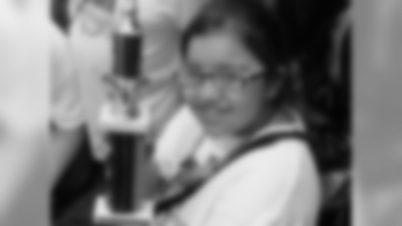 Following the tournament, winners received their trophies and medals in the Eagles' locker room at Lincoln Financial Field