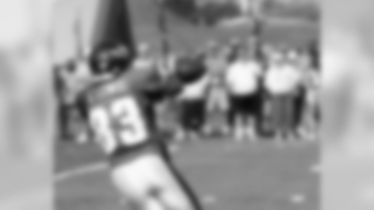 WR Greg Lewis in action