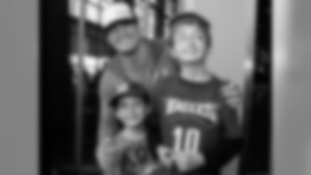 Safety Colt Anderson is all smiles at the Huddle Up For Autism